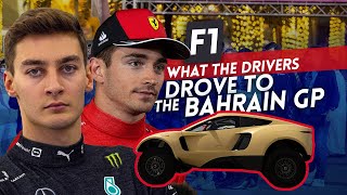 What the drivers drove to the bahrain grand prix