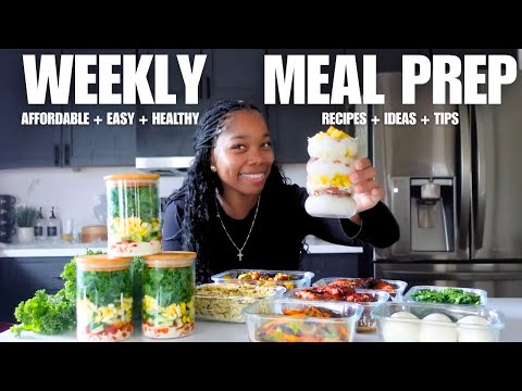 EASY & AFFORDABLE MEAL PREPS FOR WEIGHT LOSS | CHAZS LIFESTYLE