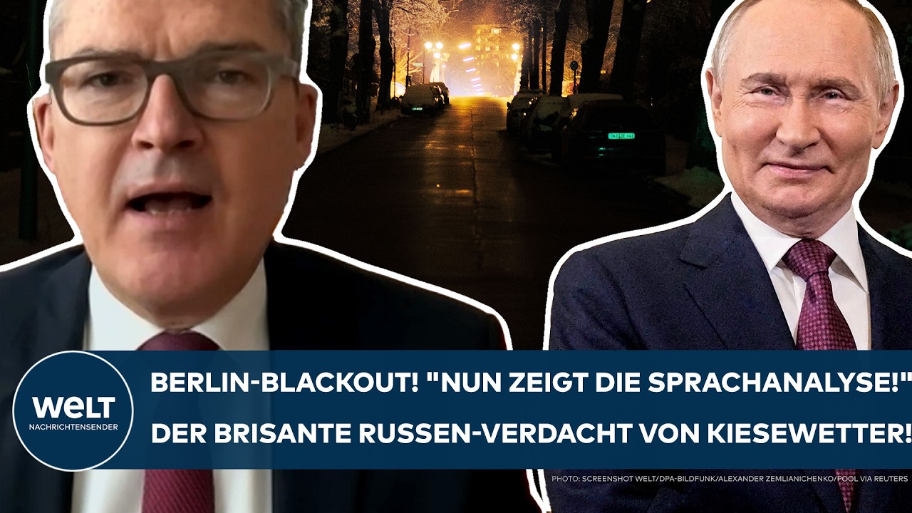 BLACKOUT IN BERLIN: "Nun zeigt die Sprachanalyse!" Der brisante Russen-Verdacht von Kiesewetter!