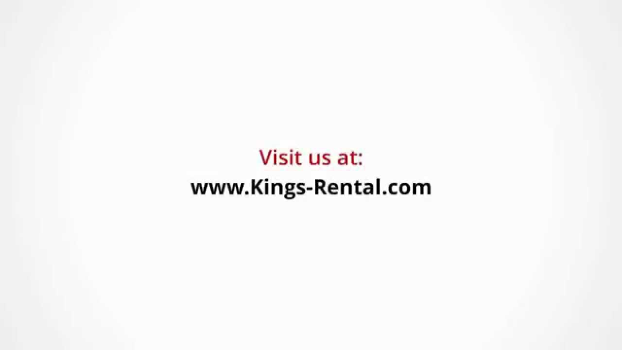 Promotional video thumbnail 1 for Kings Rentals