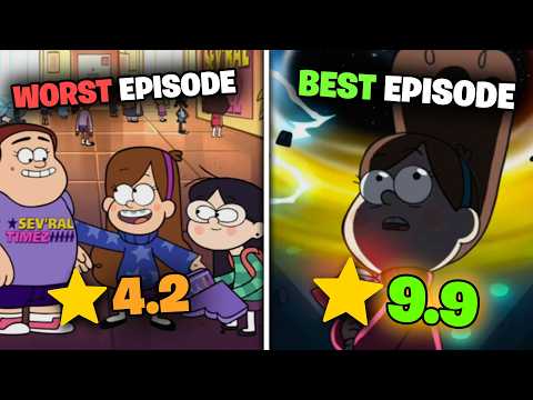 Watching ONLY the WORST and BEST Episodes of Gravity Falls To See If It's Good