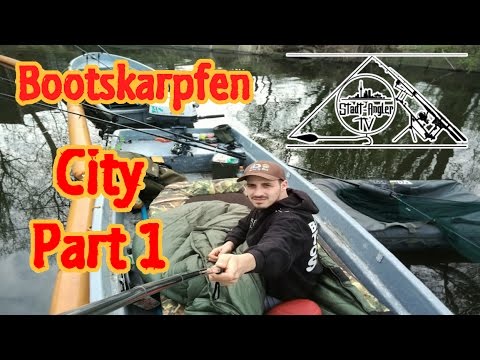City Part.1 Bootskarpfen ,Karpfenangeln vom Boot ( Stadtangler.TV)