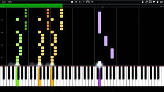 Rammstein - Tier Synthesia Piano MIDI