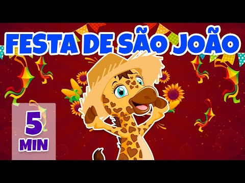 Festa de São João - Giramille 5 min | Desenho Animado Musical