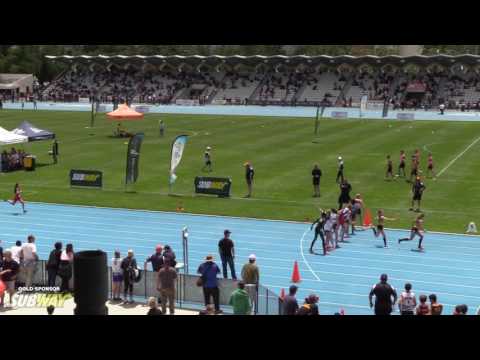 2016 SUBWAY STATE RELAY CHAMPIONSHIPS: GIRLS U12-13 MEDLEY FINAL // LAVicTV