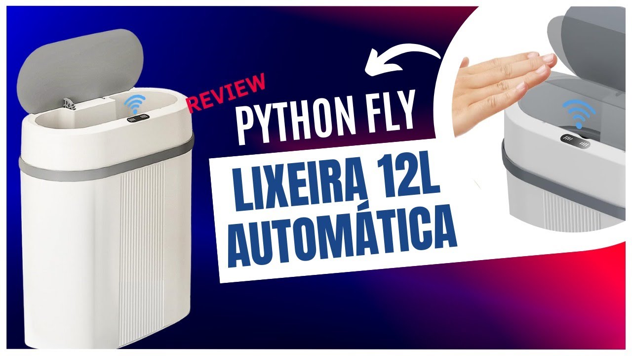 Análise Completa Lixeira 12 litros Automática com Sensor Inteligente - Pontos Positivos e Negativos