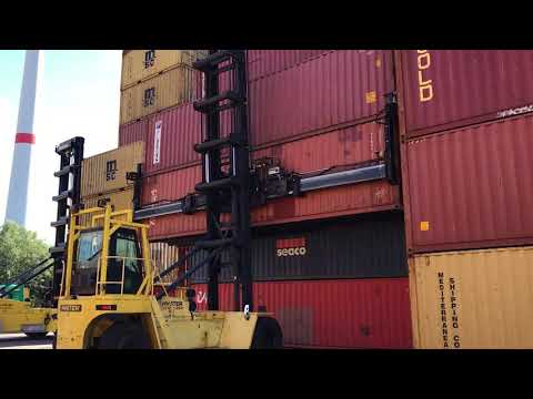 empty-container handler Hyster H22.00XM-12EC, year 2007