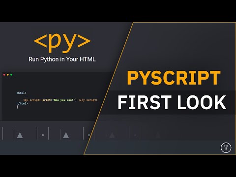 Python In The Browser! PyScript First Look