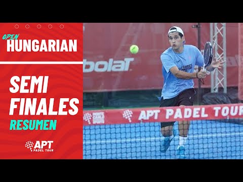Resumen SEMIFINALES MASCULINAS| Hungarian Open APT Padel Tour 2022