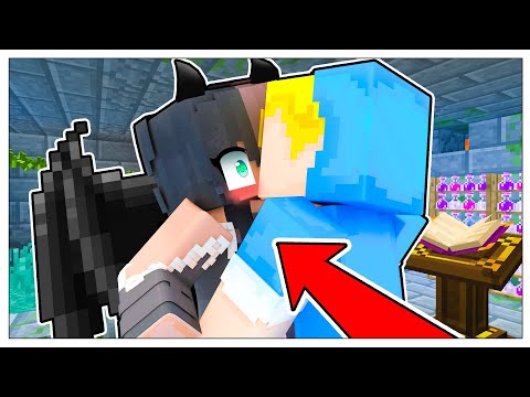 BACIO LA RAGAZZA MISTERIOSA DA DEMONE!! - Famiglia Di Minecraft 2021