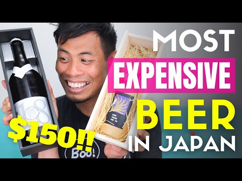Trying the Most Expensive Beer in Japan