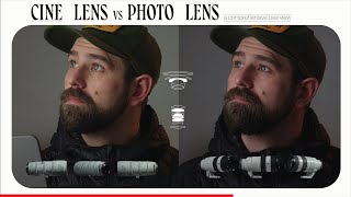CINE LENS vs PHOTO LENS |  The Ultimate Lens Showdown for Filmmakers