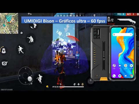 Jugando en UMIDIGI Bison gráficos ultra ( free fire)