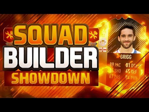 WILL GRIGG SQUAD BUILDER SHOWDOWN!! - GREATEST FIFA 18 SQUAD BUILDER SHOWDOWN!!