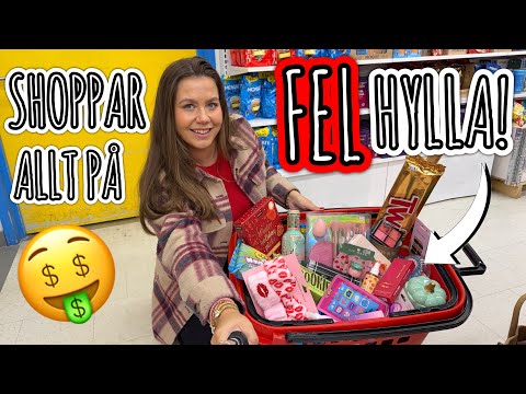 SHOPPAR ALLT SOM LIGGER PÅ FEL HYLLA!🤑