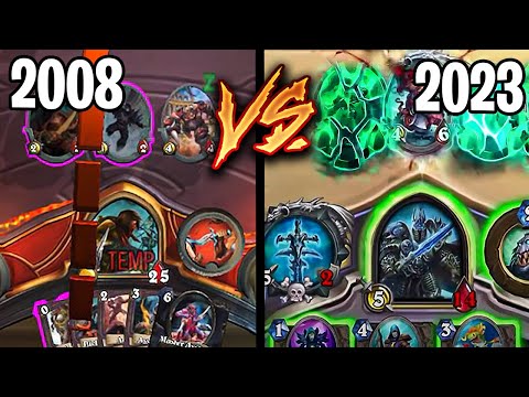 Evolution of Hearthstone - 2008 to 2023