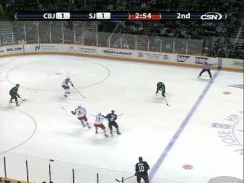Blue Jackets @ Sharks 12/4/08