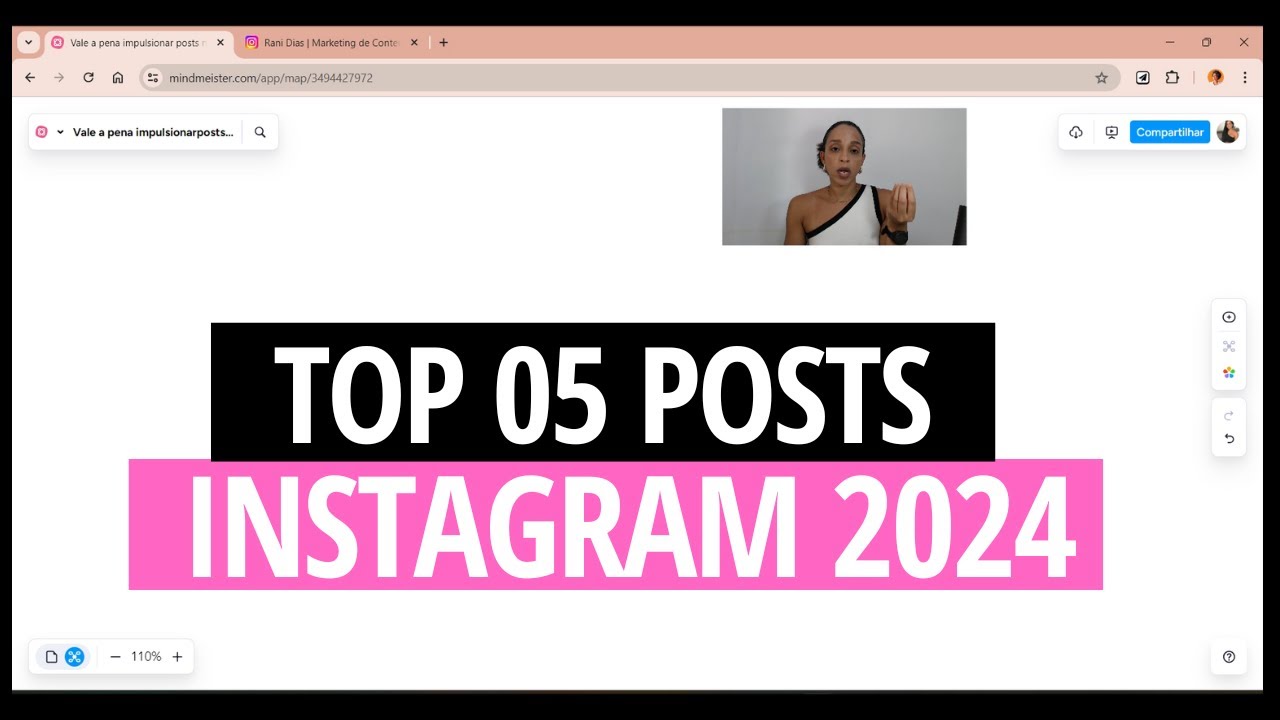 TOP 5 POSTAGENS INSTAGRAM 2024: Os Melhores Posts Que Criei no Instagram em 2024