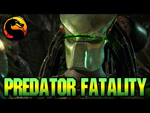PREDATOR FATALITY - Mortal Kombat X "Predator" Gameplay (MKX Online Ranked)
