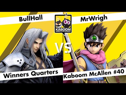 BullHall (Sephiroth) vs MrWrigh (Hero) - WQF - Kaboom McAllen #40