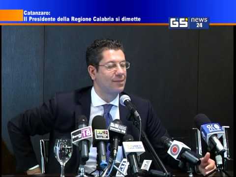 Conferenza Dimissioni Giuseppe Scopelliti 29 04 2014