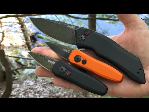 Kershaw Launch 4 in DAMASCUS & GIVE-AWAY of Kershaw Launch 1 | Full Auto EDC Knives