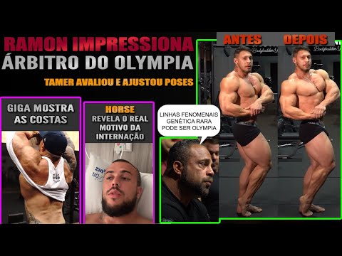 Olympia Referee and Promoter evaluates Ramon and Gorilla + Giga shows his back + Horse says what ...