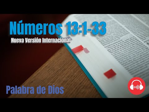 Números 13:1-33 / Santa Biblia en audio, nueva version internacional, Escucha la Palabra de Dios
