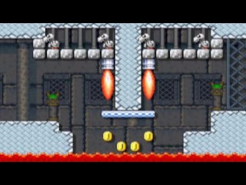 Skewer Castle (Comments On) by Schnuck 一SUPER MARIO MAKER一 No Commentary 1AK