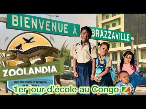 VLOG CONGO : Zoolandia : on s’attendait à mieux… + rentrée à l’école congolaise 🇨🇬