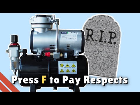 How to Care For Your Airbrush Compressor!