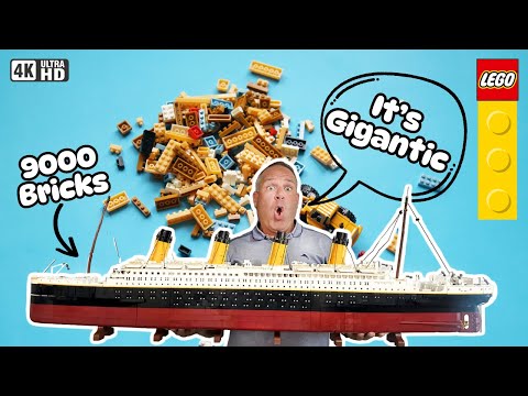 Lego RMS Titanic Creator 10294 Speed Build - It's Huge!!
