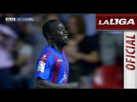 Gol de Babá (1-0) en el Levante UD - Real Valladolid - HD