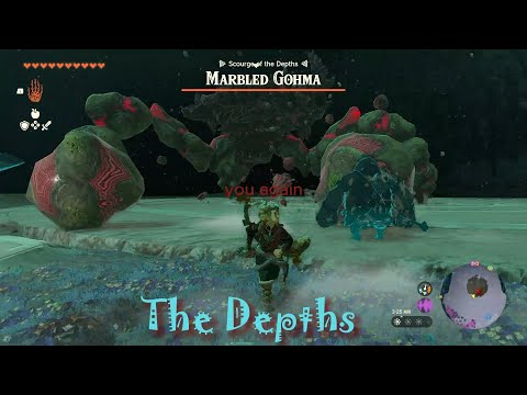 The Legend of Zelda Tears of the Kingdom - Scourge of the Depths Gohma