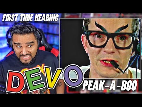*What in the world is this?* DEVO - Peak A Boo (1982) *FIRST TIME HEARING MUSIC REACTION*