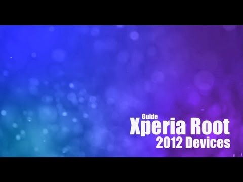 Xperia S: How to Root Device (Works with other 2012 Xperia devices)