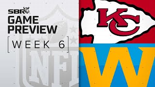 NFL Picks Week 6 🏈 | Chiefs vs. Washington + Best Bets And NFL Predictions