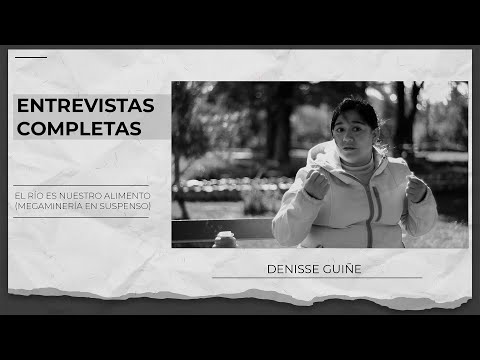 Entrevista completa Concejala Denisse Guiñe. El rio es nuestro alimento.