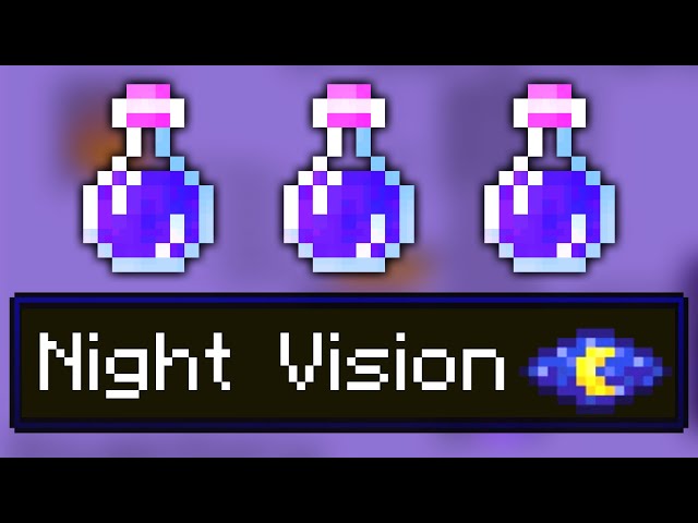 How To Make And Use Night Vision Potion In Minecraft 1 18