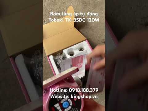 Bơm tăng áp mini Toboki TK-35DC 120W - Hàng chính hãng