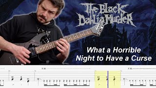 What A Horrible Night To Have A Curse - TBDM - Guitar Cover and Tabs - Instrumental