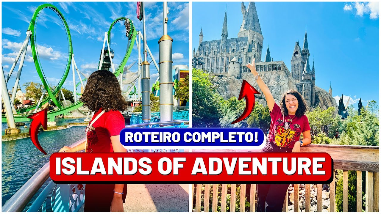 ISLANDS OF ADVENTURE - um dia de parque, melhores atrações e todas as dicas! 2024