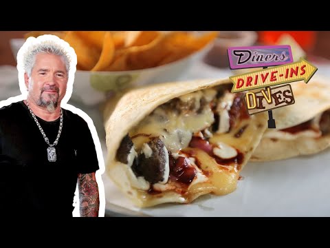 Guy Fieri Blown Away by Taco Joint in a GAS STATION 🌮⛽ | Diners, Drive-Ins and Dives | Food Network