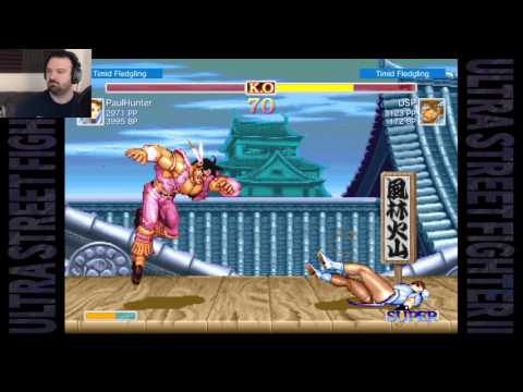 Ultra Street Fighter 2 Pro Controller Online MP pt21 - More T.Hawk