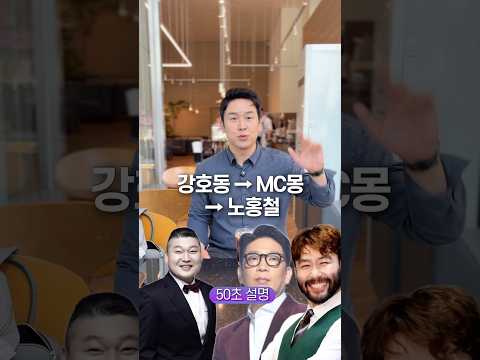 강호동 → MC몽 → 노홍철, 50초 안에 설명하기