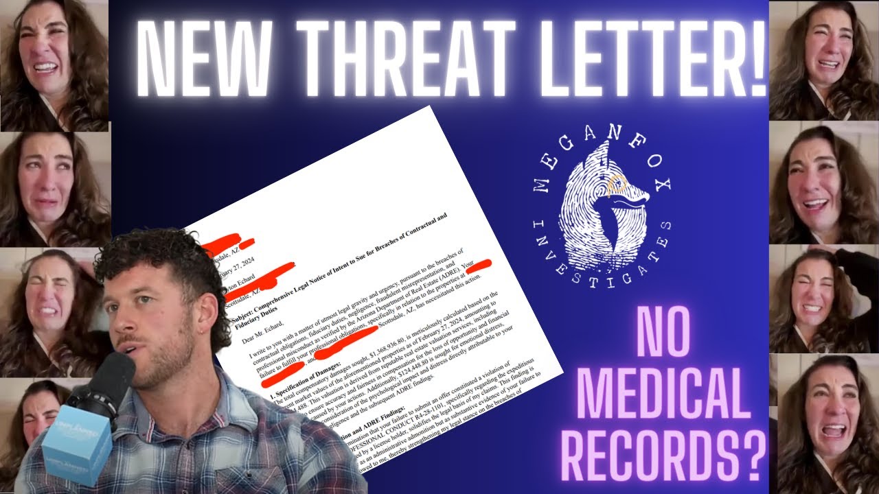Crazy Letter and Emails Prove NO PREGNANCY RECORDS in Echard v. Owens!