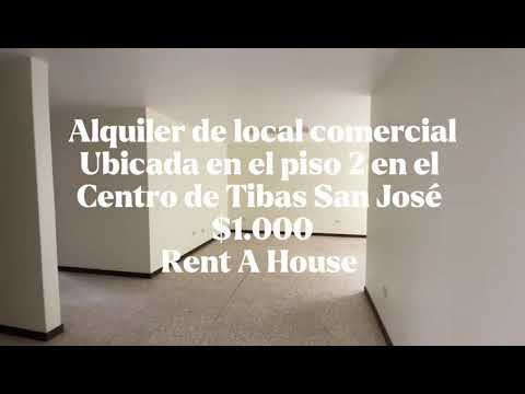 Alquiler de local comercial, ubicada en el 2do. piso Centro de Tibas