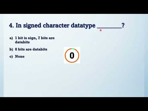 4 Logical C Programming MCQ s C Programming MCQ s For placements test and Interview questions