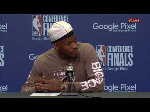 Jimmy Butler's reaction to losing Game 6 vs. Celtics: Basketball at it's finest! | SportsCenter