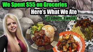$55 Grocery Week & Dinners • Realistic Budget Cooking • Meal Ideas